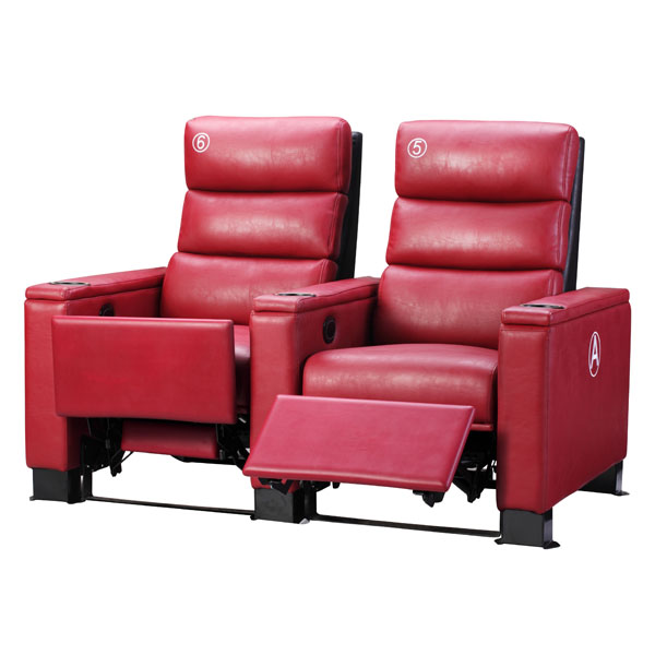 影院沙发椅LS-818两位红色