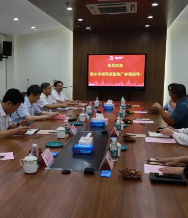 河北省衡水市政府领导一行莅临郦江科创考察调研