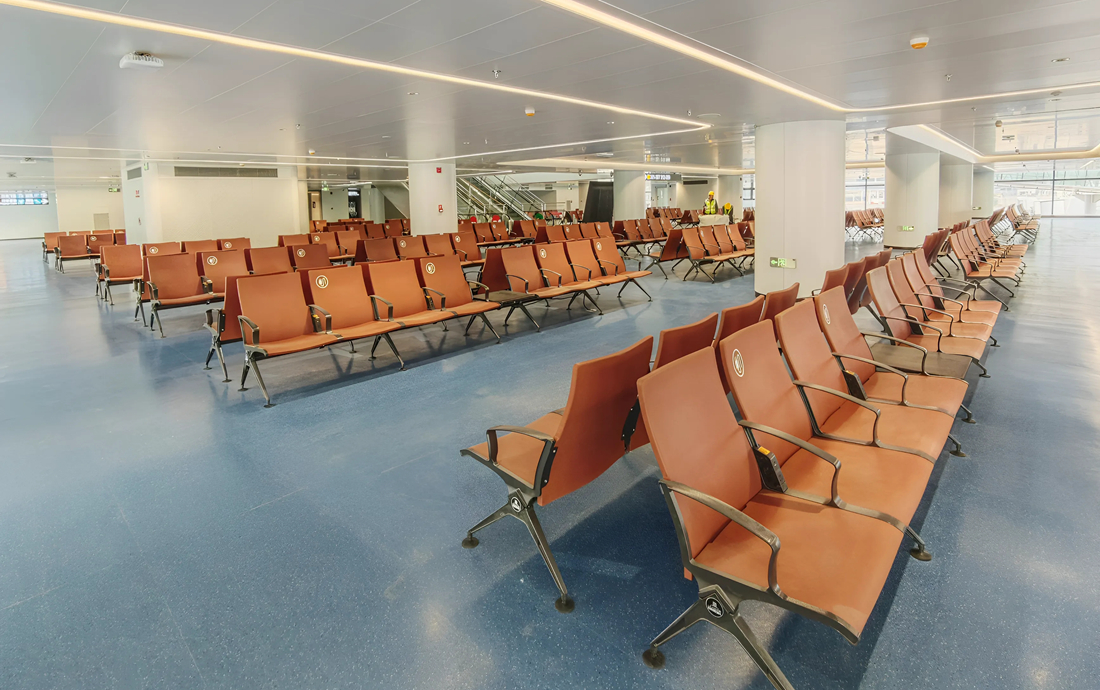 西宁曹家堡国际机场T3航站楼等候椅 LS-502